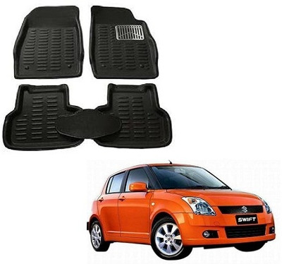 KBTR PVC 3D Mat For  Maruti Suzuki Swift(Black)