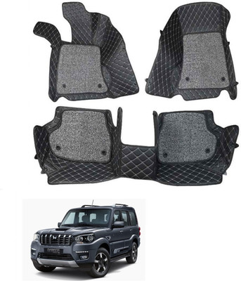 VIAZ VENTURES Leatherite 7D Mat For  Mahindra New Scorpio(Black)
