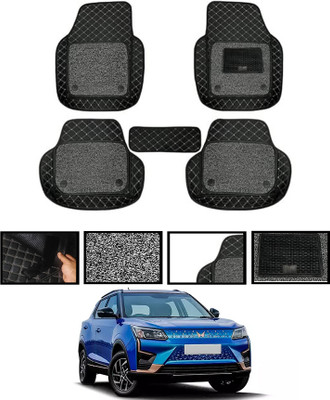 MSNP Leatherite 7D Mat For  Mahindra Universal For Car(Black)