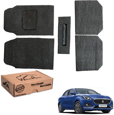 WolkomHome PVC Standard Mat For  Universal For Car(Black)