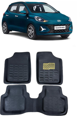 arneja trading company Polyutherine 3D Mat For  Hyundai Grand i10 Nios(Black)