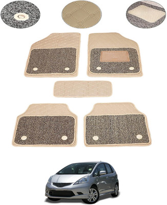 MSNP Leatherite 7D Mat For  Honda Jazz(Beige)