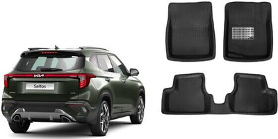Autorepute Leather 5D Mat For  Kia Sonet(Black)