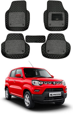 onefit enterprises Leatherite 7D Mat For  Maruti Suzuki S-Presso(Black)