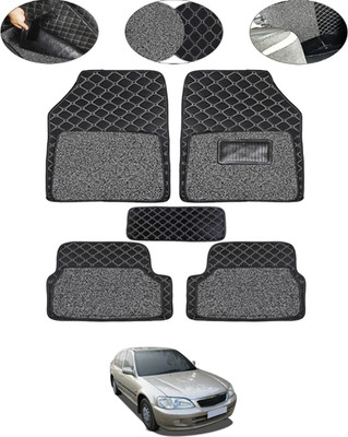 MSNP Leatherite 7D Mat For  Honda City(Black)