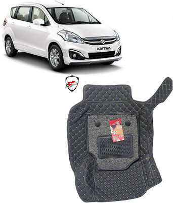 VIAZ VENTURES Leatherite 7D Mat For  Maruti Suzuki Ertiga(Black)