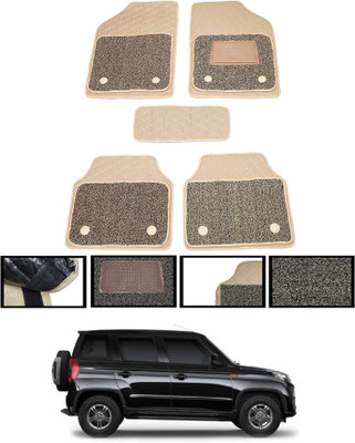 MATIES Leatherite 7D Mat For  Mahindra Universal For Car(Beige)