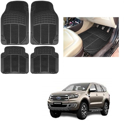 ROSHNEER ENTERPRISES Rubber Standard Mat For  Ford Endeavour(Black)