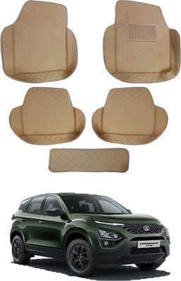 MATIES Leatherite 7D Mat For  Tata Harrier(Beige)