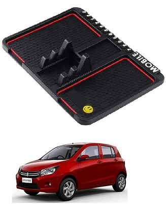 GS Grow n Shine Rubber Standard Mat For  Maruti Celerio(Black)