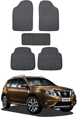 MATIES Leatherite Standard Mat For  Nissan Universal For Car(Black)
