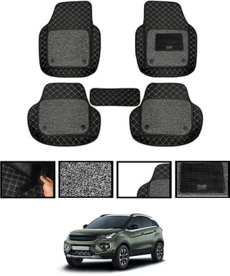 MATIES Leatherite 7D Mat For  Tata Universal For Car(Black)