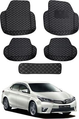 MATIES Leatherite 7D Mat For  Toyota Altis(Black)