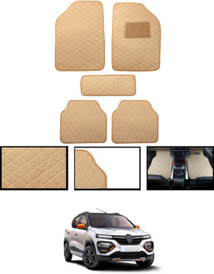 AYW Leatherite Standard Mat For  Mahindra Universal For Car(Beige)