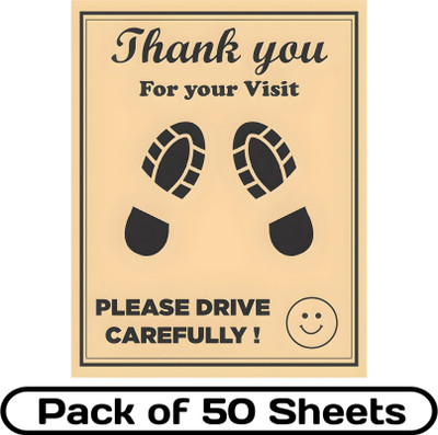 StepSafe Auto Paper Disposable Paper Mat For  Freestyle(Brown)