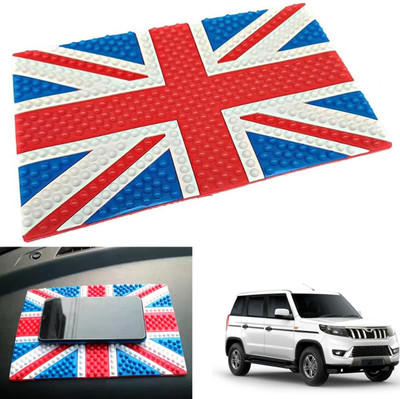 PEEPS STORE Rubber Tray Mat For  Mahindra Bolero Neo(Red, Blue)