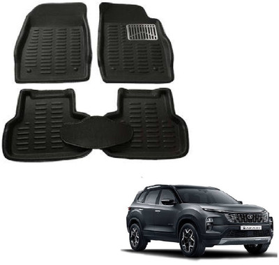 ROSHNEER ENTERPRISES PVC 3D Mat For  Tata Safari(Black)