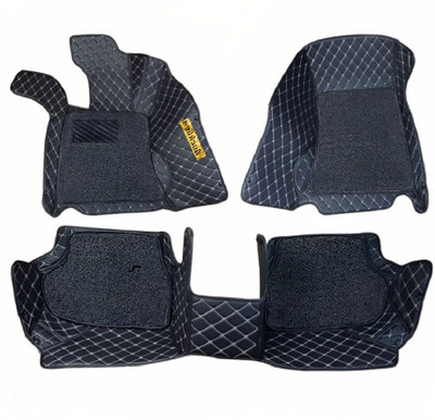VIAZ VENTURES Leather 7D Mat For  Mahindra Scorpio N(Black)