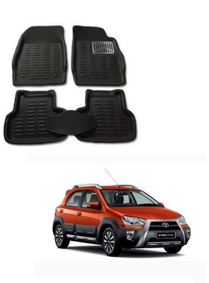 arneja trading company Polyutherine 3D Mat For  Toyota Etios Cross(Black)