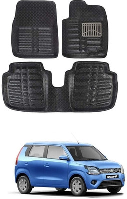 Arnejaa Polyutherine 3D Mat For  Maruti Suzuki Wagon R 1.0(Black)