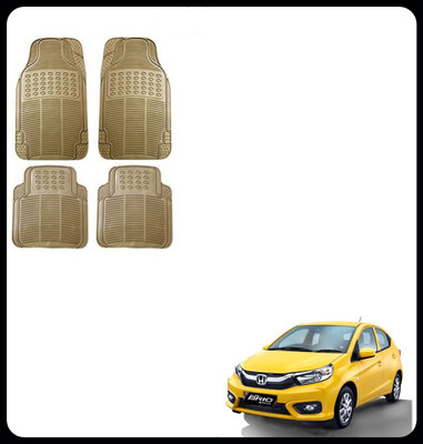 SEMAPHORE PVC, Rubber Standard Mat For  Honda Brio(Beige)