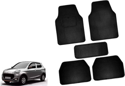 AUTO PEARL Polyester Standard Mat For  Maruti Alto K10(Black)