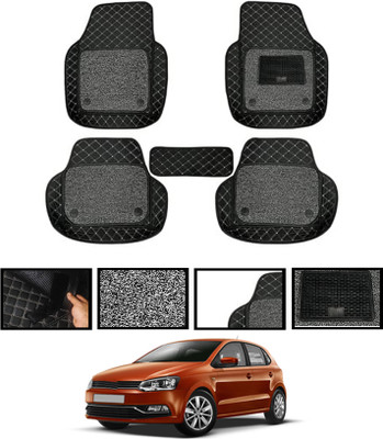 AYW Leatherite 7D Mat For  Volkswagen Polo(Black)