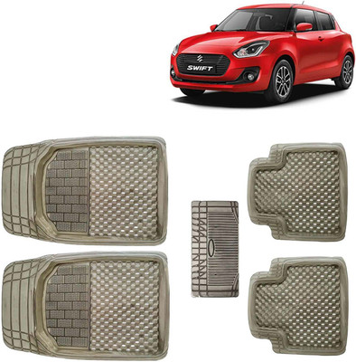 Kingsway PVC Tray Mat For  Maruti Suzuki Swift(Brown)