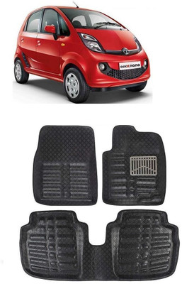 ARNEJA Polyutherine 3D Mat For  Tata Nano Genx(Black)