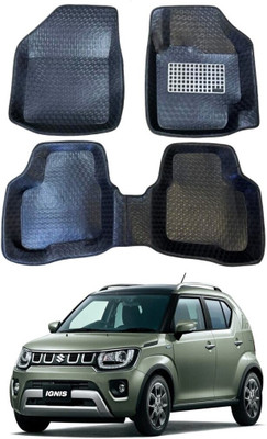 ARNEJA Polyutherine 5D Mat For  Maruti Suzuki Ignis(Black)