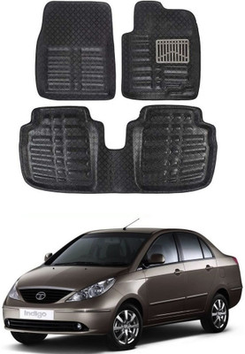 ARNEJA Polyutherine 3D Mat For  Tata Indigo CS(Black)