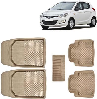 Kingsway PVC Tray Mat For  Hyundai i20(Beige)