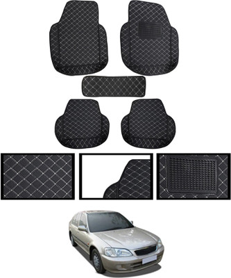 MSNP Leatherite Standard Mat For  Honda City(Black)