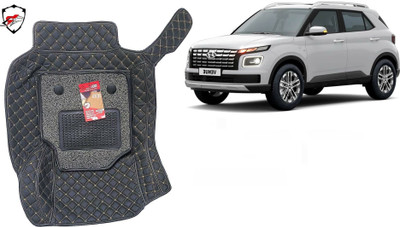 STYLE CHOICE Leatherite 7D Mat For  Hyundai Venue(Black)
