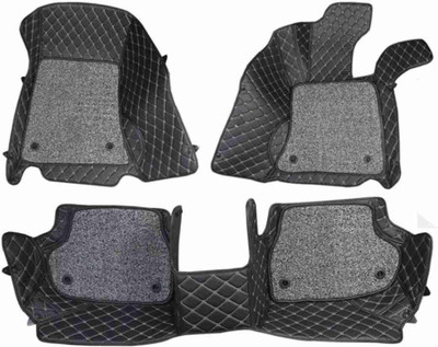 TOFIT ENTERPRISE Leather 7D Mat For  Hyundai Creta(Black)