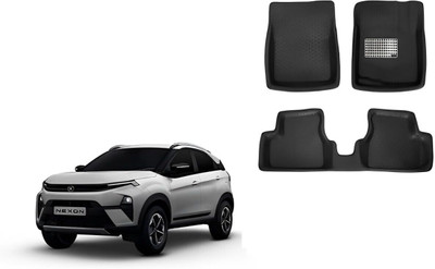 Autorepute PVC 5D Mat For  Nissan Nexon(Black)