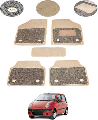 MSNP Leatherite 7D Mat For  Daewoo Matiz(Beige)