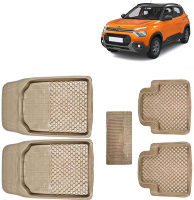 Kingsway PVC Tray Mat For  Citroen Citroen C3(Beige)
