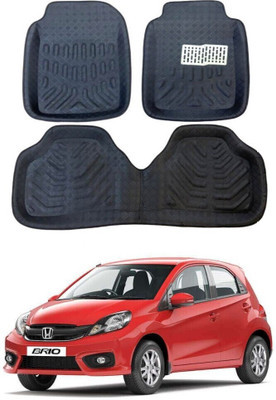ARNEJA Polyutherine 3D Mat For  Honda Brio(Black)