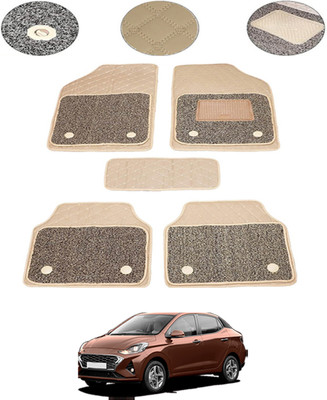 MSNP Leatherite 7D Mat For  Hyundai Universal For Car(Beige)