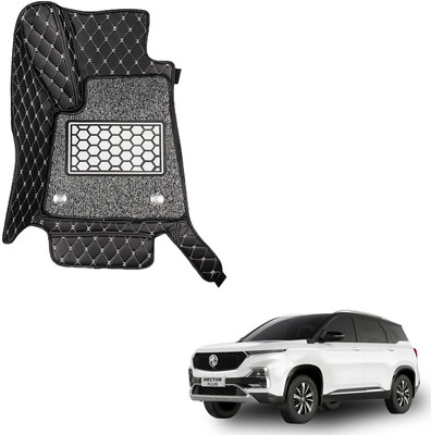 COSMOGEAR Leatherite 7D Mat For  MG Hector Plus (7 Seater)(Black)