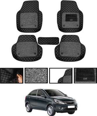 ABJD Leatherite 7D Mat For  Tata Zest(Black)
