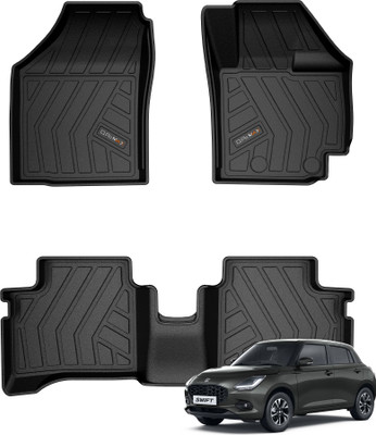 QPO TPV 5D Mat For  Maruti Suzuki Swift(Black)