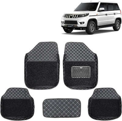 Kingsway Leatherite 7D Mat For  Mahindra Bolero Neo(Black)