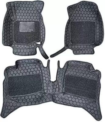 AUTOFIIX Leatherite 7D Mat For  Maruti WagonR(Black)