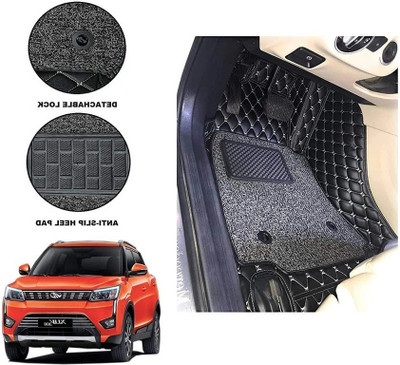 STYLE CHOICE Leather 7D Mat For  Mahindra XUV 300(Black)