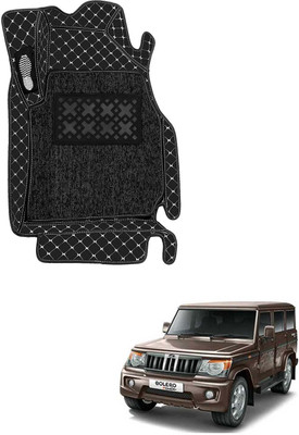 COSMOGEAR Leatherite 7D Mat For  Mahindra Bolero(Black)