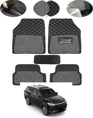 MSNP Leatherite 7D Mat For  Mahindra Universal For Car(Black)