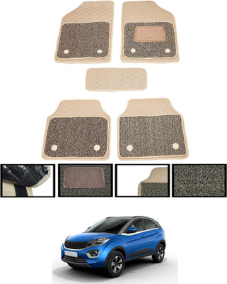 MATIES Leatherite 7D Mat For  Tata Nexon(Beige)