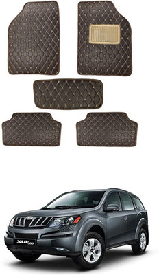 MATIES Leatherite Standard Mat For  Mahindra Universal For Car(Black)